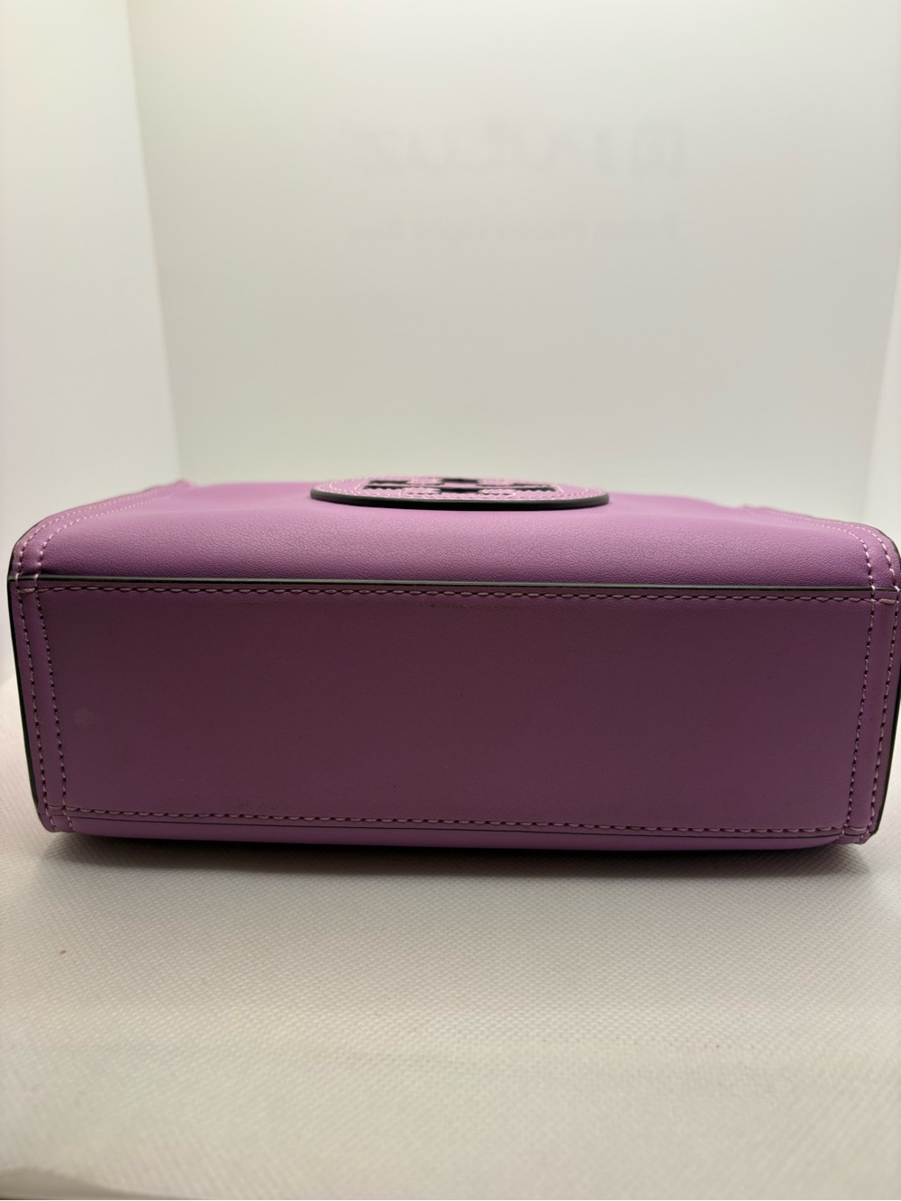 Tory Burch Lilac Mini Tote with Detachable Strap - Picture 6 of 10